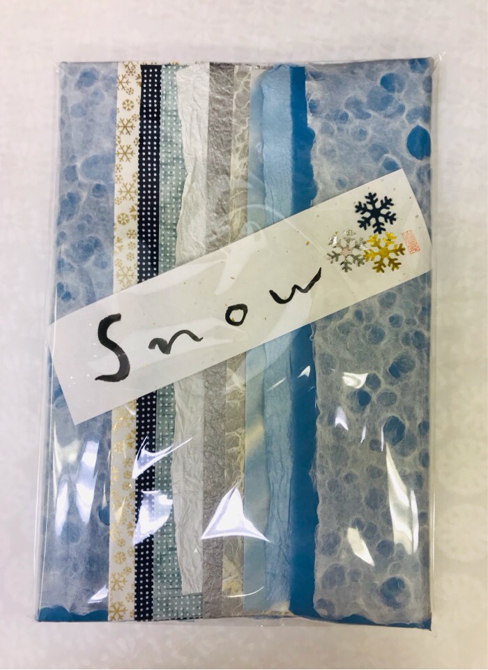 和紙セット snow 